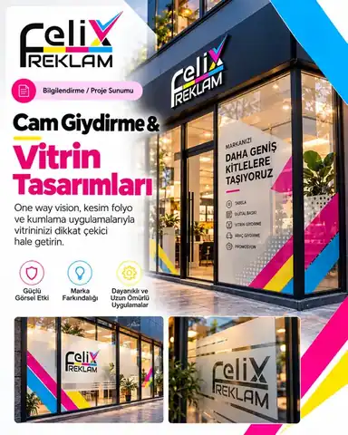 Cam giydirme tanıtımı